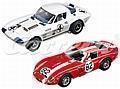 Ferrari 250 GTO ’62 Sebring 12h 1964 / Chevrolet Corvette Grand Sport ’64 Sebring 12h 1964.